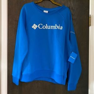 NWT Women's Columbia Plus Harbor Blue Crew